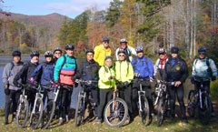 Riders at Asheville, NC Asheville '06 Bikers