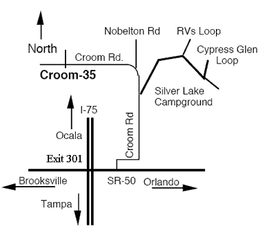 Croom Directions Map